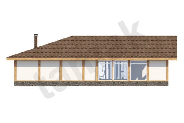 Фахверковый дом ФБН-1-1-230 / Бассейн Фахверковый дом ФБН-1-1-230 / Бассейн