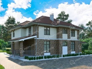 Проект дома К-233 (272.77 кв.м) Проект дома К-233 (272.77 кв.м)