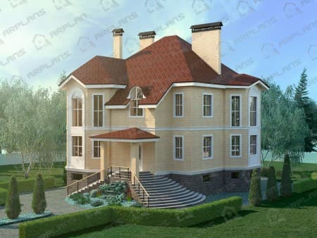 Проект дома К-083 (376.38 кв.м) Проект дома К-083 (376.38 кв.м)