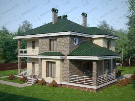 Проект дома К-138 (259.13 кв.м) Проект дома К-138 (259.13 кв.м)