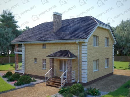 Проект дома К-147 (192.08 кв.м) Проект дома К-147 (192.08 кв.м)