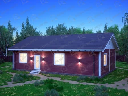 Проект дома ДС-076 (117.36 кв.м) Проект дома ДС-076 (117.36 кв.м)