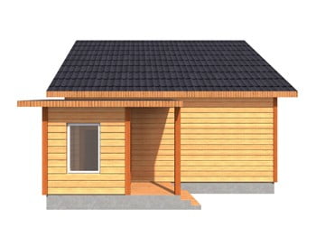 Дачный дом №12 8x8 м Дачный дом №12 8x8 м