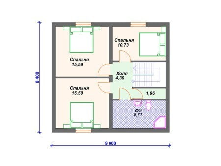 Проект дома К-089 (152.64 кв.м) Проект дома К-089 (152.64 кв.м)