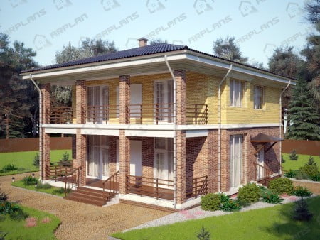 Проект дома К-131 (228.03 кв.м) Проект дома К-131 (228.03 кв.м)