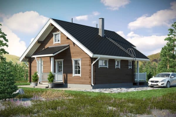 Дом из бруса Абзаково 80s Дом из бруса Абзаково 80s