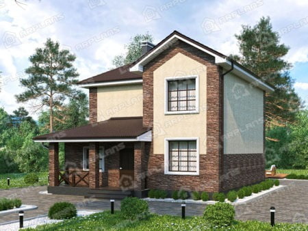 Проект дома К-244 (128.80 кв.м) Проект дома К-244 (128.80 кв.м)