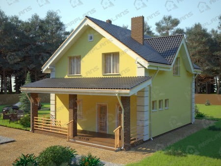 Проект дома К-132 (132.71 кв.м) Проект дома К-132 (132.71 кв.м)