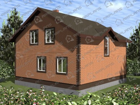 Проект дома К-035 (132.61 кв.м) Проект дома К-035 (132.61 кв.м)