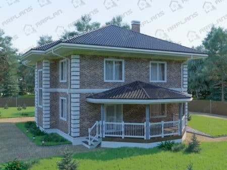 Проект дома К-148 (229.23 кв.м) Проект дома К-148 (229.23 кв.м)