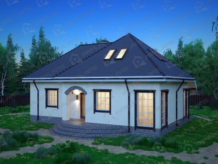 Проект дома К-137 (185.12 кв.м) Проект дома К-137 (185.12 кв.м)