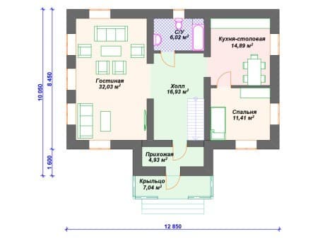 Проект дома К-116 (179.24 кв.м) Проект дома К-116 (179.24 кв.м)