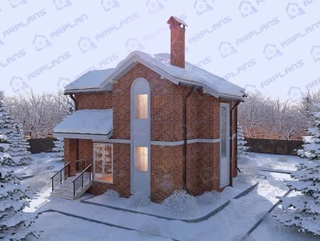 Проект дома К-087 (136.20 кв.м) Проект дома К-087 (136.20 кв.м)