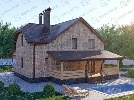 Проект дома К-100 (226.11 кв.м) Проект дома К-100 (226.11 кв.м)