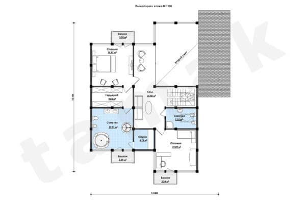 Фахверковый дом ФД-37-1-276 Фахверковый дом ФД-37-1-276