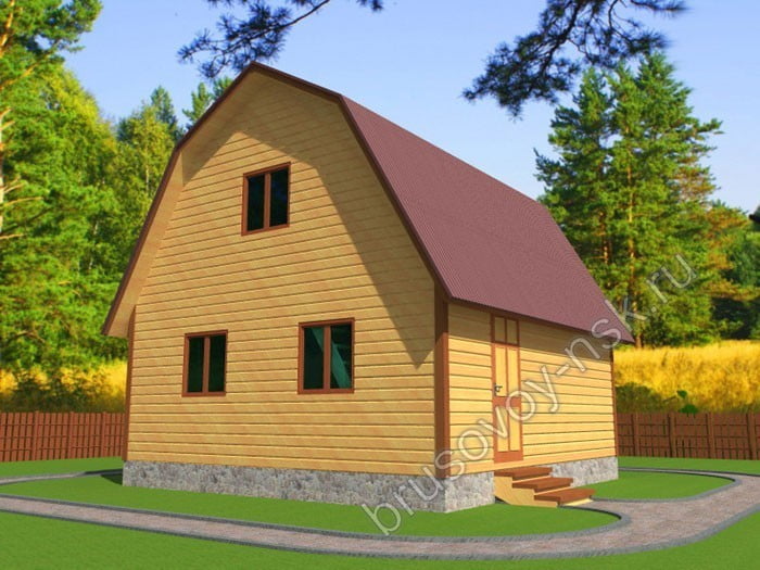 Дом из бруса «Матвей» Дом из бруса «Матвей»