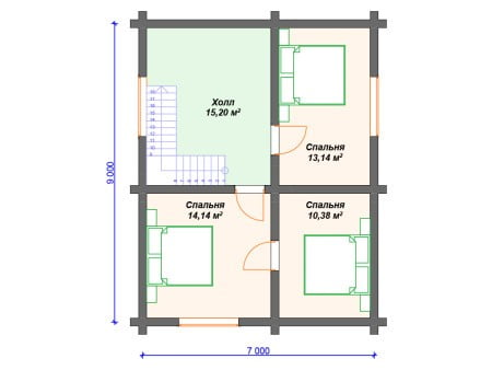 Проект дома ДО-060 (108.23 кв.м) Проект дома ДО-060 (108.23 кв.м)