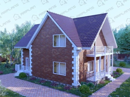 Проект дома К-121 (197.78 кв.м) Проект дома К-121 (197.78 кв.м)