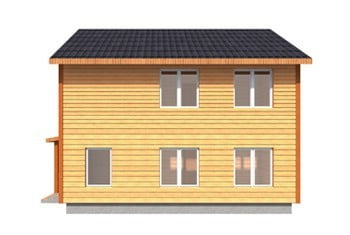 Дачный дом №10 6x9 м Дачный дом №10 6x9 м