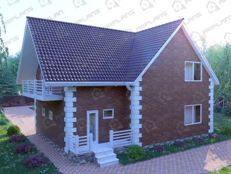 Проект дома К-121 (197.78 кв.м) Проект дома К-121 (197.78 кв.м)