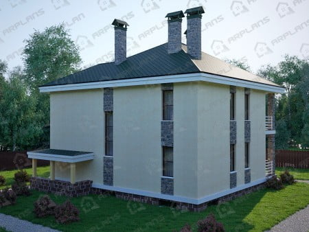 Проект дома К-138 (259.13 кв.м) Проект дома К-138 (259.13 кв.м)