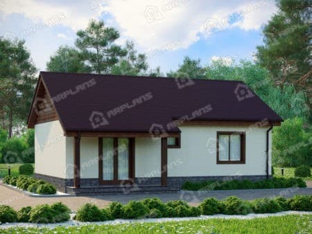 Проект дома К-205 (56.25 кв.м) Проект дома К-205 (56.25 кв.м)