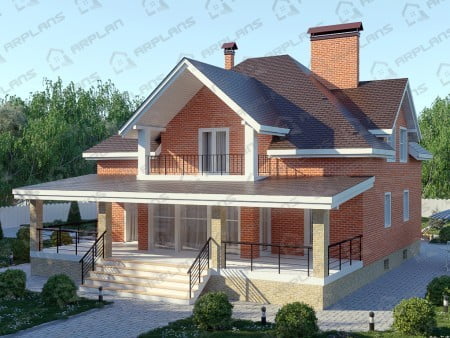 Проект дома К-104 (312.33 кв.м) Проект дома К-104 (312.33 кв.м)