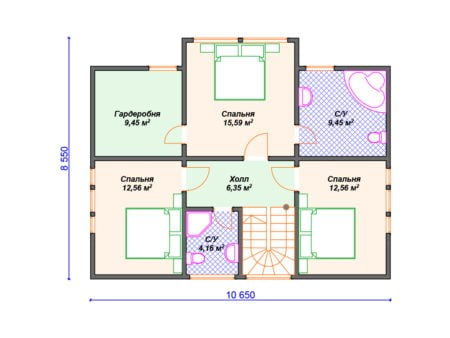 Проект дома И-012 (180.66 кв.м) Проект дома И-012 (180.66 кв.м)