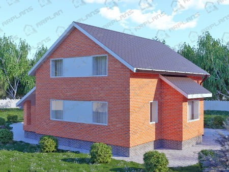 Проект дома К-126 (157.53 кв.м) Проект дома К-126 (157.53 кв.м)