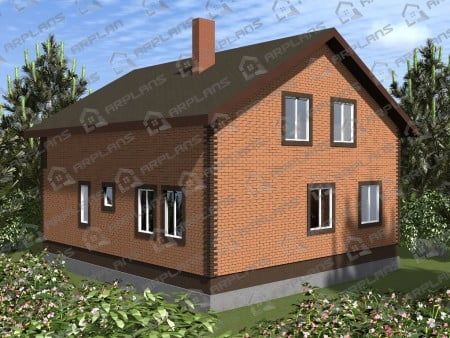 Проект дома К-035 (132.61 кв.м) Проект дома К-035 (132.61 кв.м)