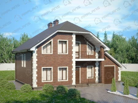 Проект дома К-140 (185.25 кв.м) Проект дома К-140 (185.25 кв.м)