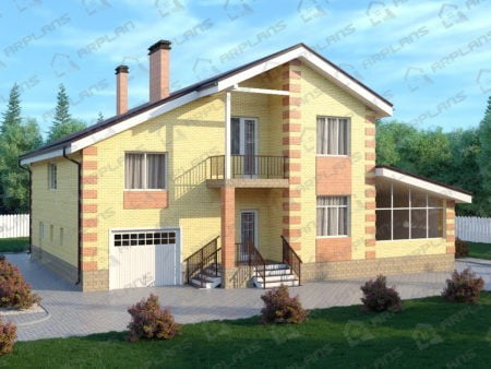 Проект дома К-154 (332.89 кв.м) Проект дома К-154 (332.89 кв.м)