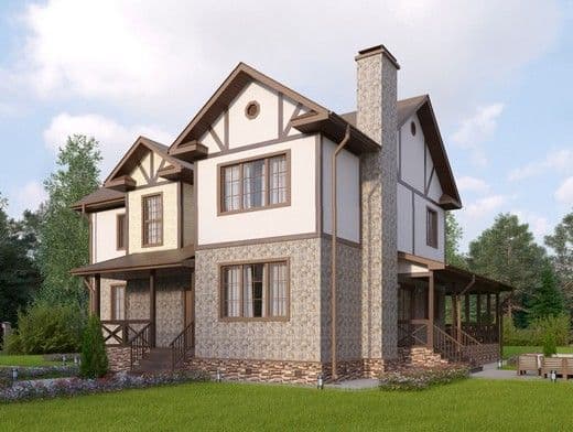 Каркасный дом КД-261 Каркасный дом КД-261