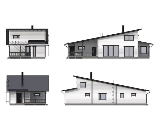 Дом из бруса Казань 137 Дом из бруса Казань 137