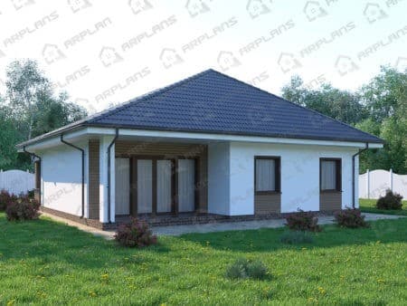 Проект дома К-160 (131.57 кв.м) Проект дома К-160 (131.57 кв.м)