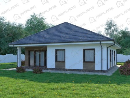 Проект дома К-160 (131.57 кв.м) Проект дома К-160 (131.57 кв.м)