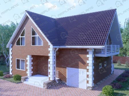 Проект дома К-121 (197.78 кв.м) Проект дома К-121 (197.78 кв.м)