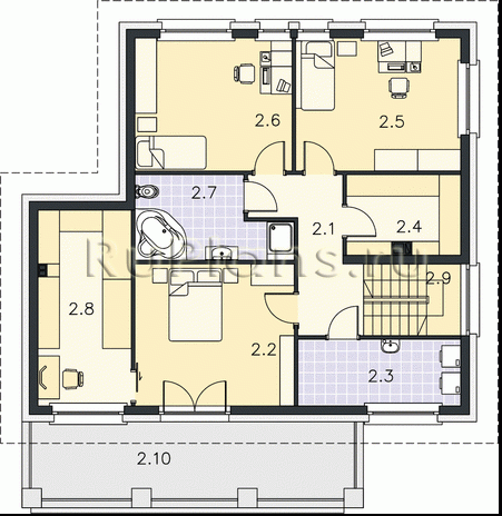 Проект дома 210м² Проект дома 210м²