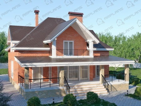 Проект дома К-104 (312.33 кв.м) Проект дома К-104 (312.33 кв.м)