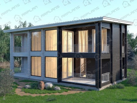 Проект дома ДС-031 (213.82 кв.м) Проект дома ДС-031 (213.82 кв.м)