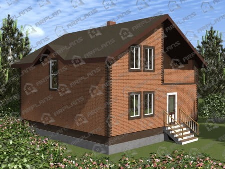 Проект дома К-035 (132.61 кв.м) Проект дома К-035 (132.61 кв.м)