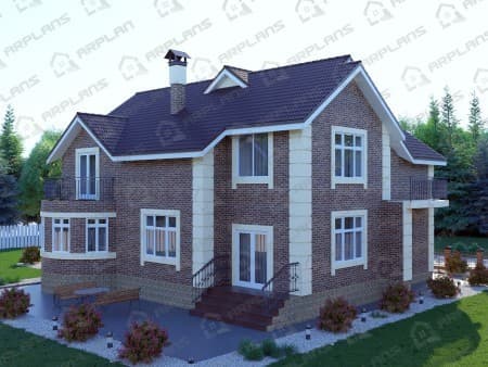 Проект дома К-124 (318.63 кв.м) Проект дома К-124 (318.63 кв.м)