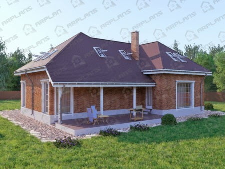 Проект дома К-155 (220.11 кв.м) Проект дома К-155 (220.11 кв.м)