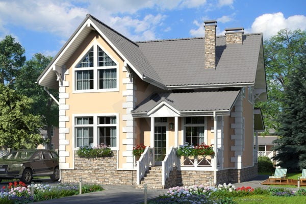 Каркасно-панельный дом Грац ПД-360-1-142 Каркасно-панельный дом Грац ПД-360-1-142