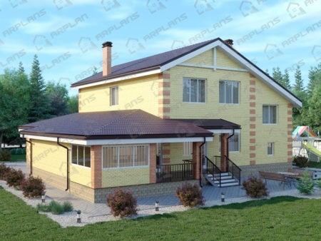 Проект дома К-154 (332.89 кв.м) Проект дома К-154 (332.89 кв.м)