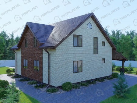 Проект дома К-122 (232.14 кв.м) Проект дома К-122 (232.14 кв.м)