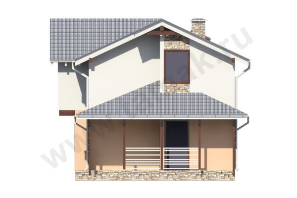 Каркасно-панельный дом Каринтия ПД-300-1-112 Каркасно-панельный дом Каринтия ПД-300-1-112