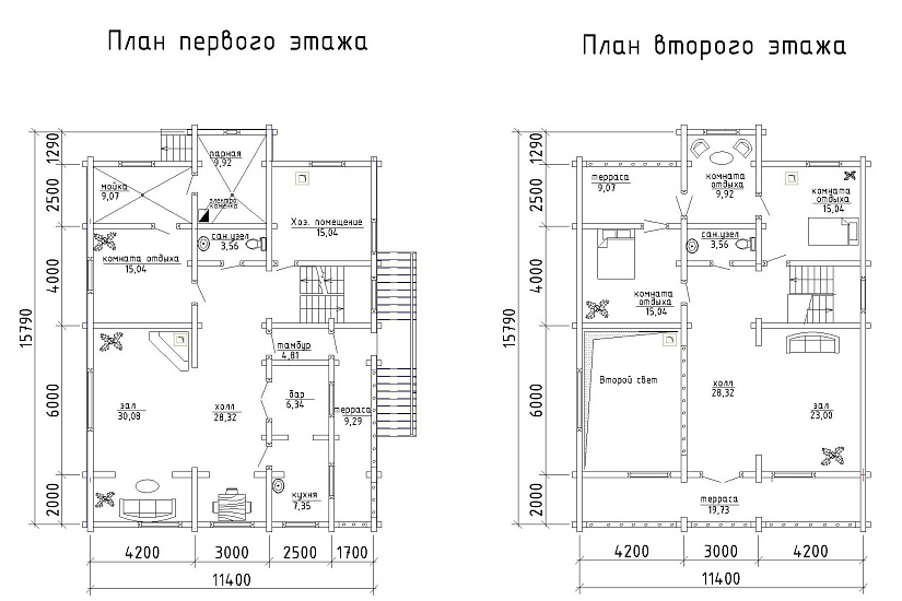 Жилой коттедж №12