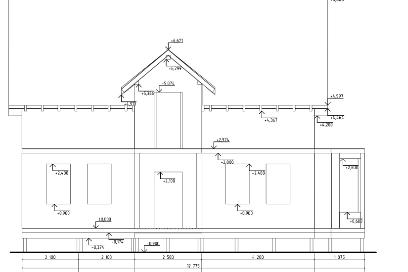 Дом СИП панель 10,6х12,7 Дом СИП панель 10,6х12,7