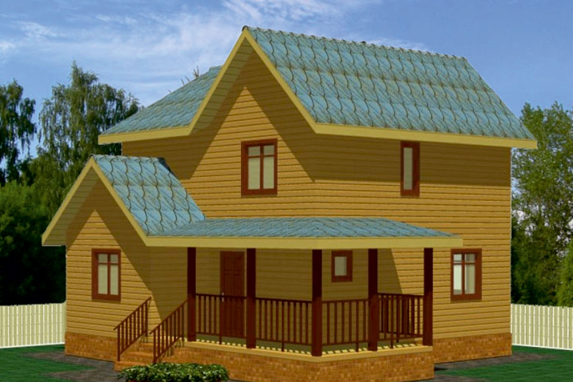 Дом 8х10 К2П30